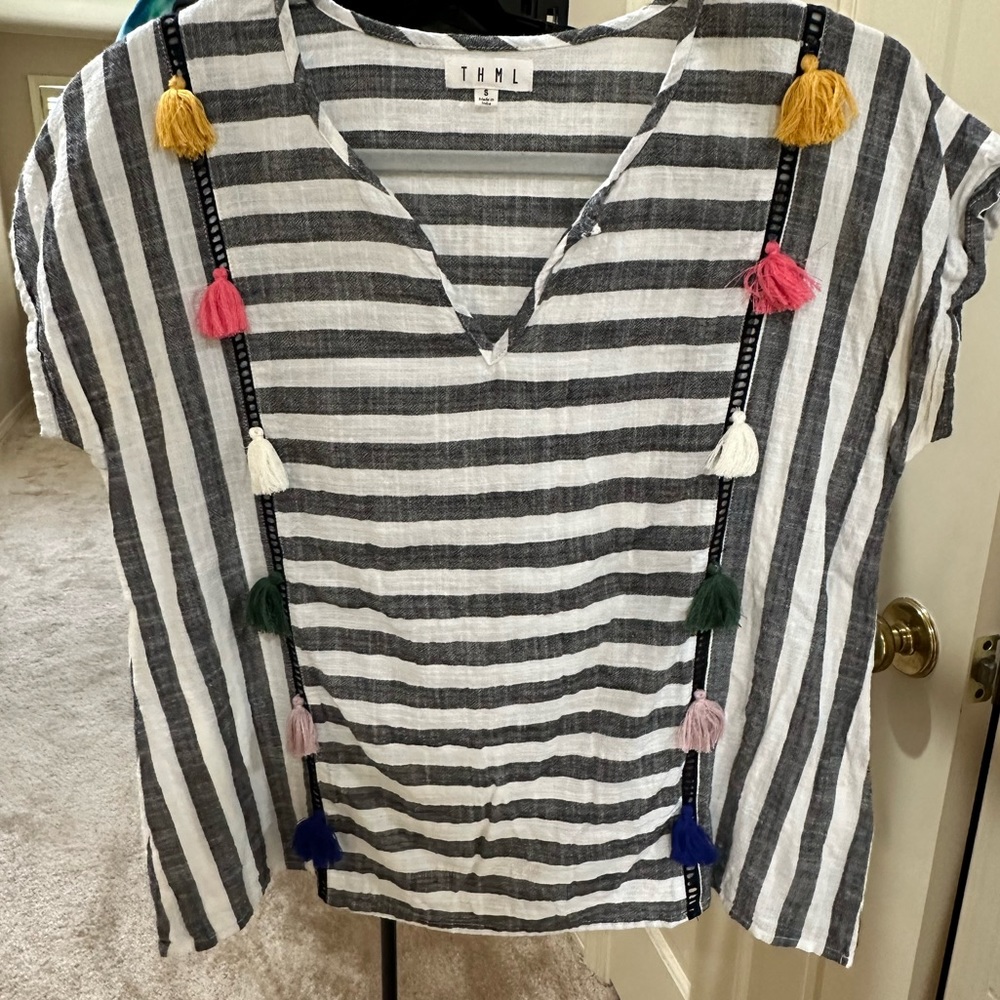 Women top - tassel detail - THML